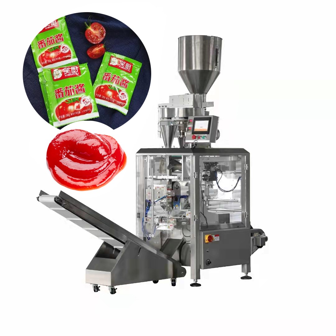 Best Automatic vffs tomato paste sauce ketchup pouch packaging machine ...
